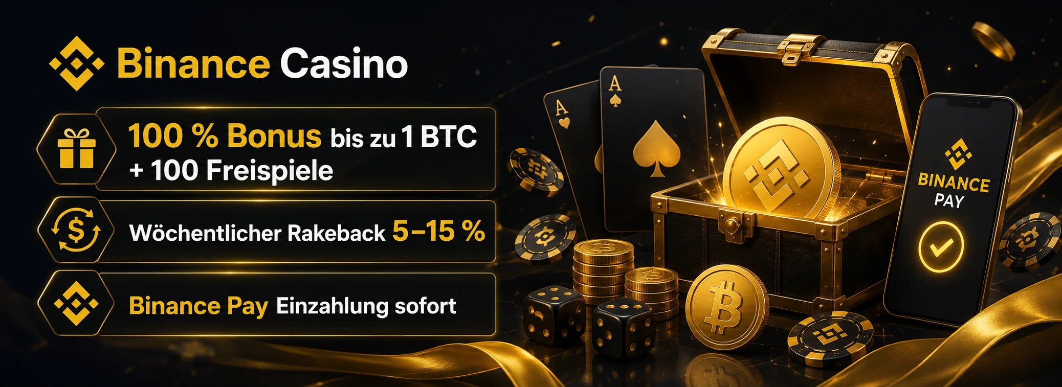 Boni und Aktionen — Binance Casino