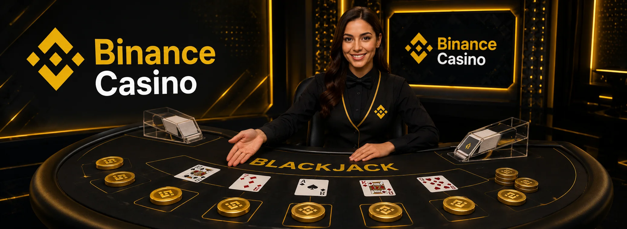 Live-Tische mit echten Dealern — Binance Casino